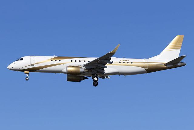 MGM Mirage Embraer Lineage 1000 N785MM at Los Angeles Airport LAX/KLAX