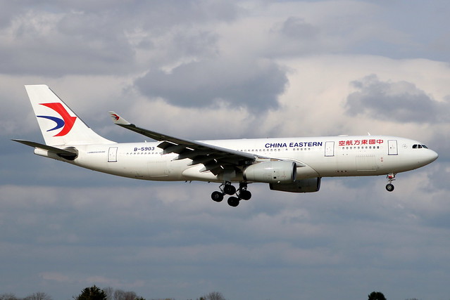 B-5903 A330 1331 LHR 9-Mar-24