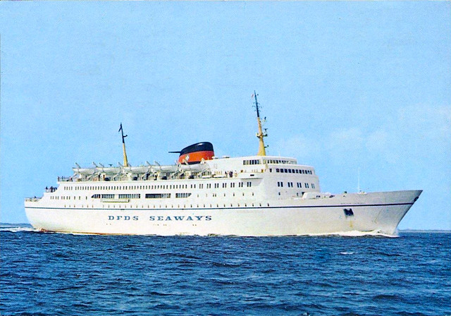 DFDS Seaways - M/S Winston Churchill - Postcard