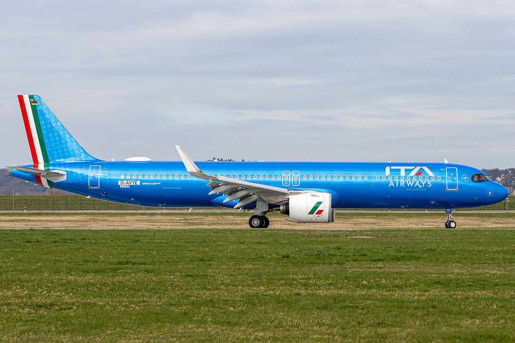 A321-271NX ITA Airways D-AVYE - EI-HXC MSN11729