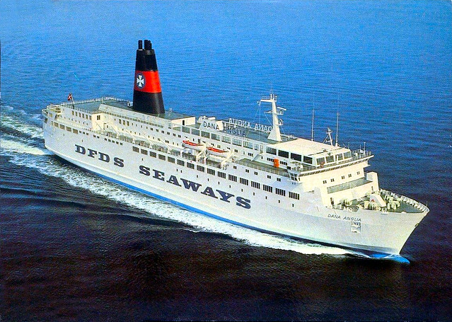 DFDS Seaways - M/S Dana Anglia - Postcard