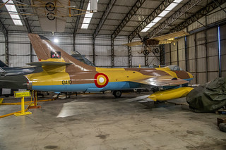 Inside the Canadian Memorial T2 Hangar - Hawker Hunter FGA.78