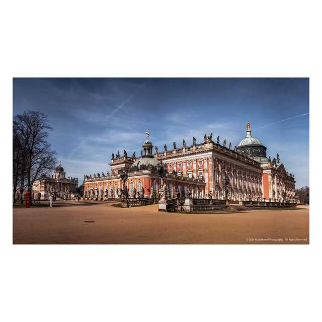 New Palace Perspectives: A Lens into Potsdam's Grandeur