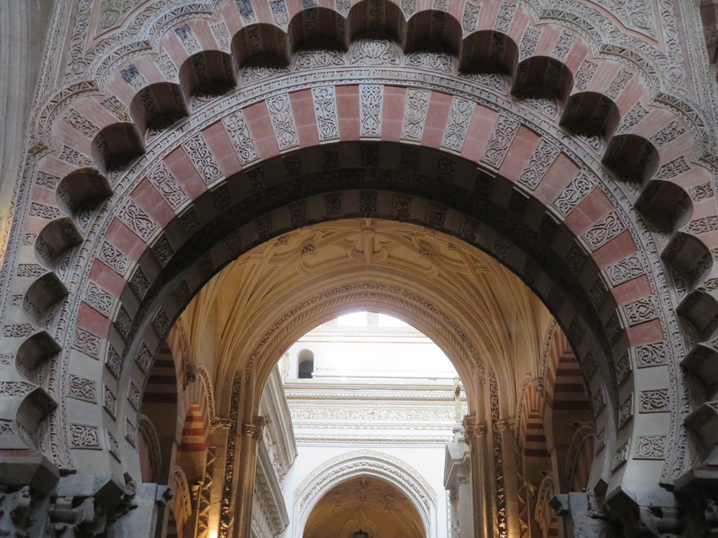 Spain - Andalusia - Cordoba - Mosque-Cathedral of Córdoba - Moorish decoration