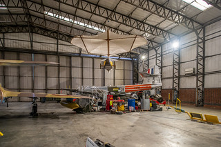Inside the Canadian Memorial T2 Hangar - Gloster Meteor