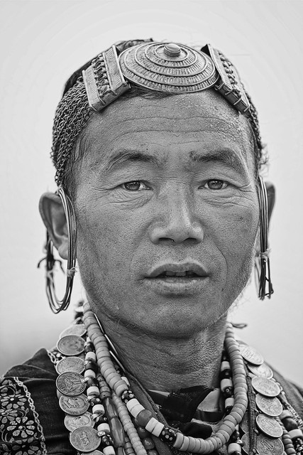 Arunachal Pradesh_Nachibon_Miji tribal man