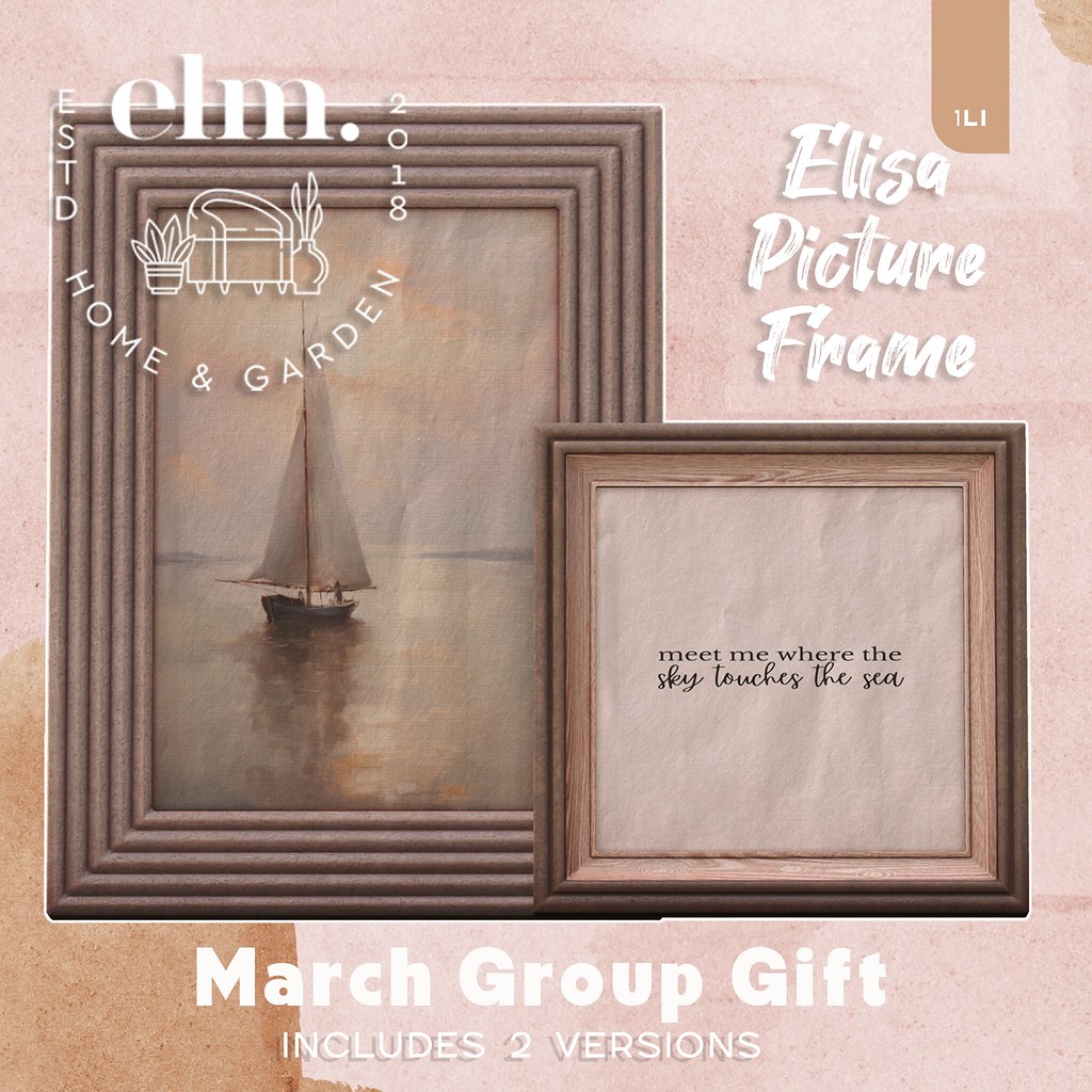 Elm. March Group Gift