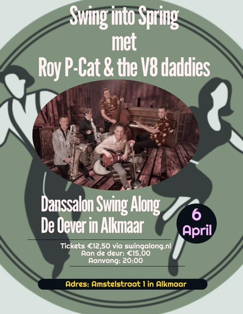 V8 Daddies Alkmaar 6 april 20:00