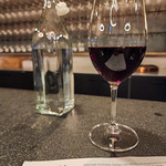 Glass Of Wine At Ev&Em Vineyards Formerly Laurel Lake Vineyards, the new owners renovated in 2021 and named the winery after their children Everett and Emelia!