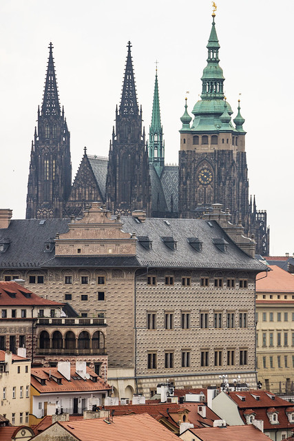 St. Vitus Cathedral, Prague Castle, Hradčany, Prague, Bohemia, Czechia