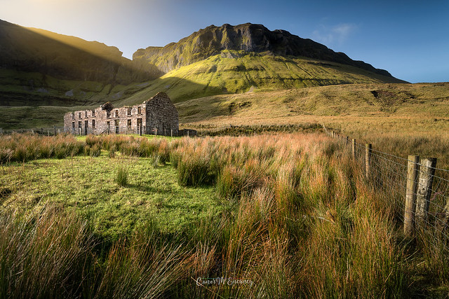 THE MINER'S SCHOOLHOUSE (Gleniff Horseshoe, Co Sligo) - Conor McEneaney Photography