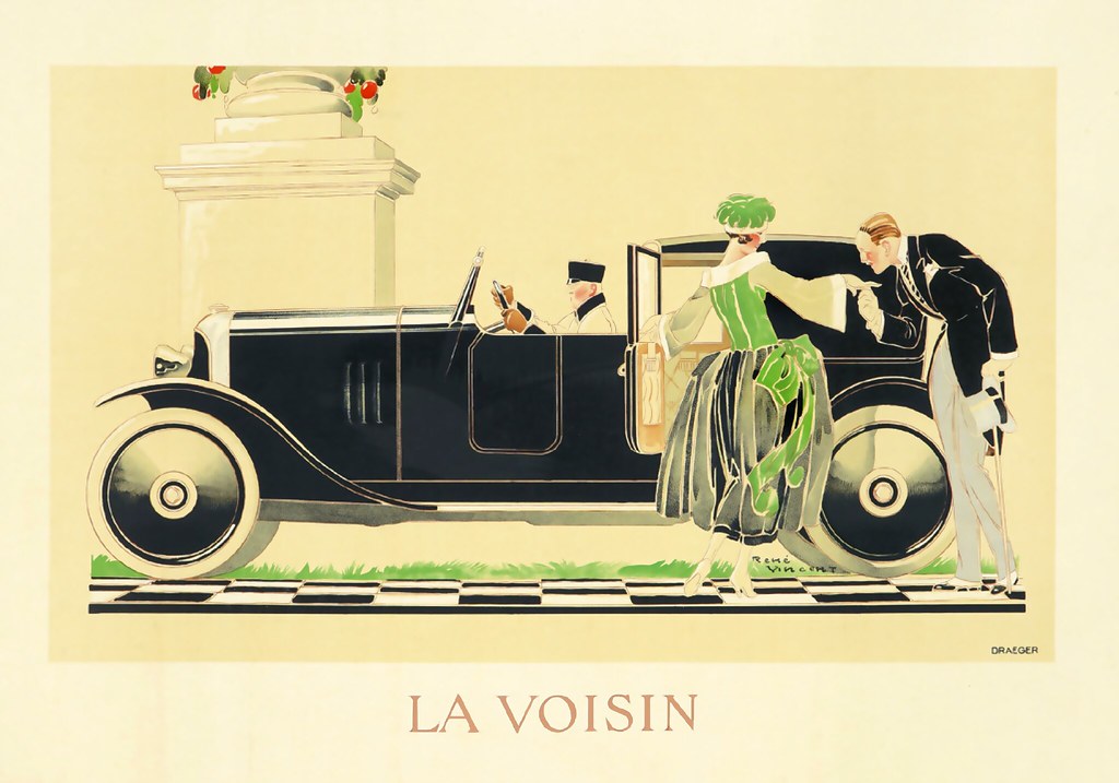VINCENT, René. La Voisin, c. 1925.