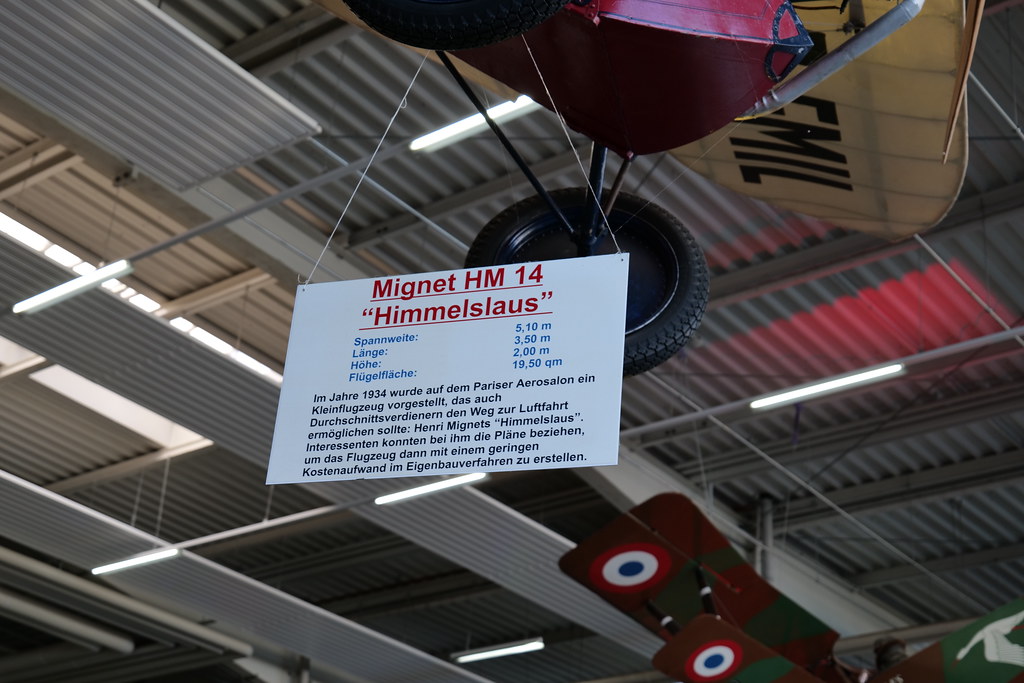 Mignet HM14 Himmelslaus at Sinsheim
