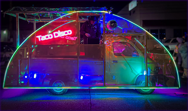 Portland Winter Light Festival 2024 • The Taco Disco