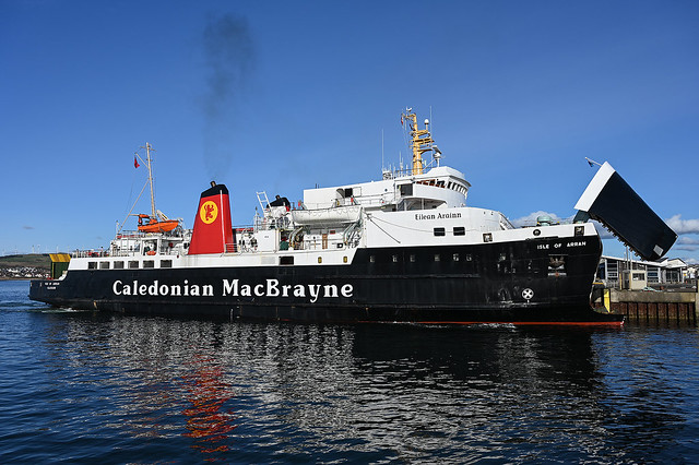 MV Isle of Arran -- Ardrossan -- 26-02-24