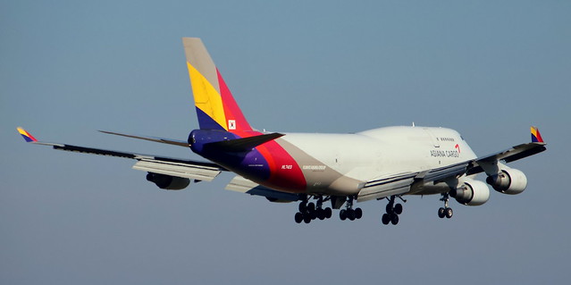 Asiana Cargo, HL7423, MSN 25782,Boeing 747-48EBDSF, 09.03.2024, FRA-EDDF, Frankfurt