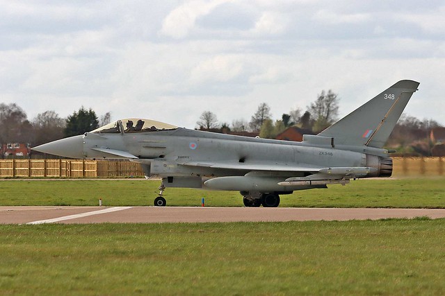 ZK348 EF-2000 Typhoon FGR.4 Royal Air Force EGXC 19-03-24