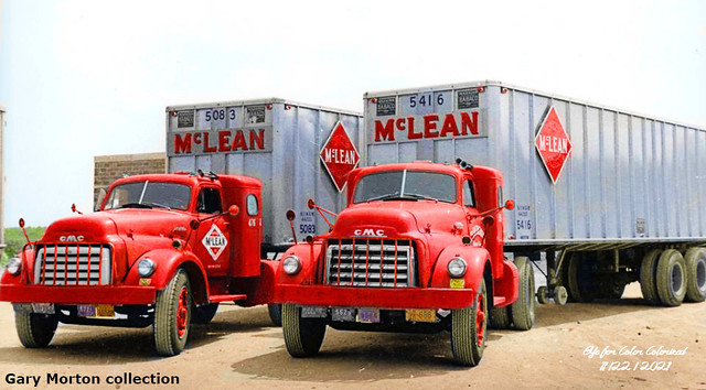 GMC 950 McLean Trucks Colorized