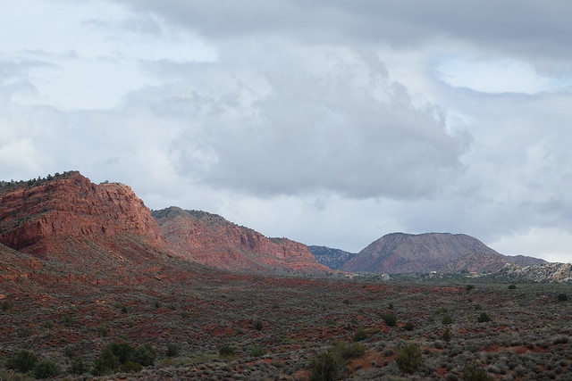 View north from Red Cliffs Recreation Area