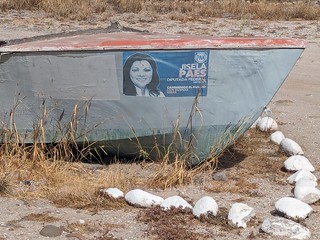 Campaign boat sign PXL_20240222_172457580
