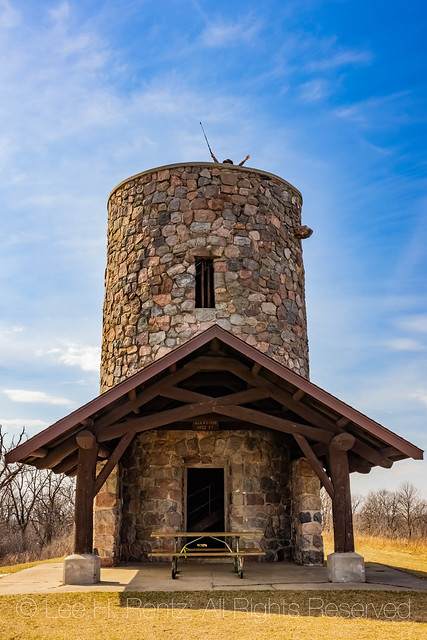 Observation Tower in Pilot Knob State Park