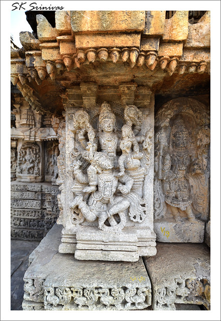 Garuda, carrying Vishnu and Lakshmi.
