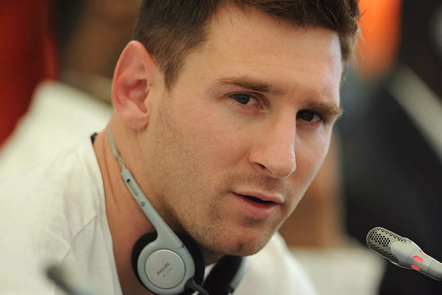 Messi's Mind-Blowing Headset