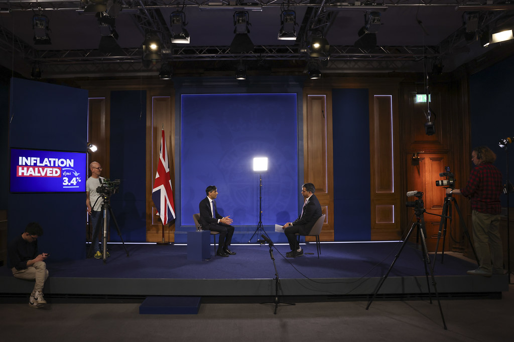 Prime Minister Rishi Sunak interviewed by Faisal Islam