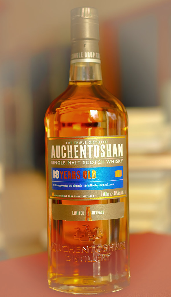 Auchentoshan single malt whisky