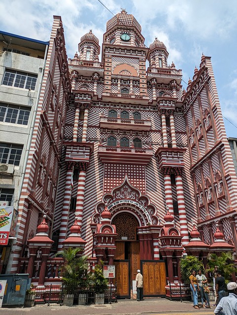 Jami Ul-Alfar Mosque - Pettah, Colombo, Sri Lanka