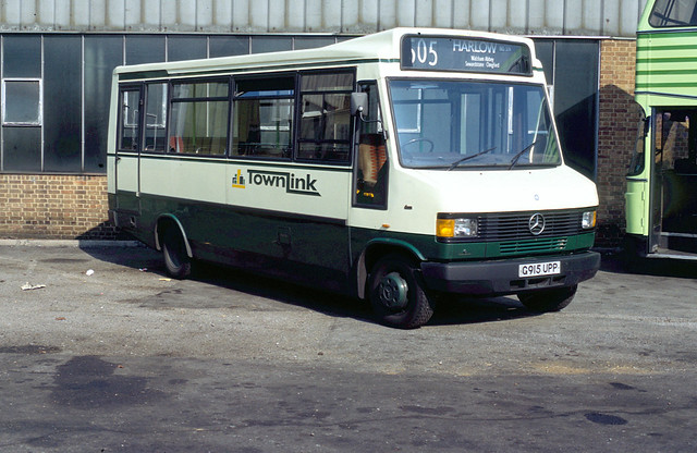 [County Bus & Coach Company] MB915 (G915 UPP) in County Bus depot - John Carter