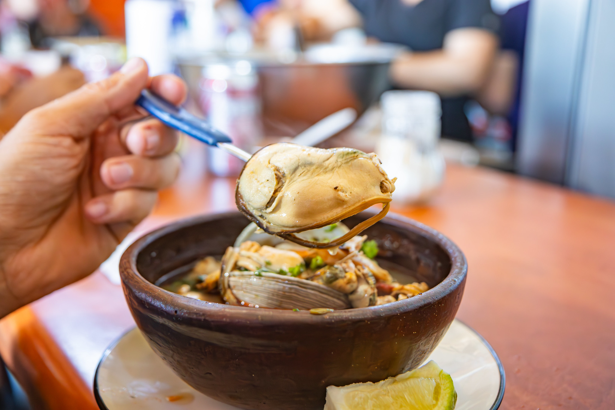 La paila marina, plat typique de l'île de Chiloé