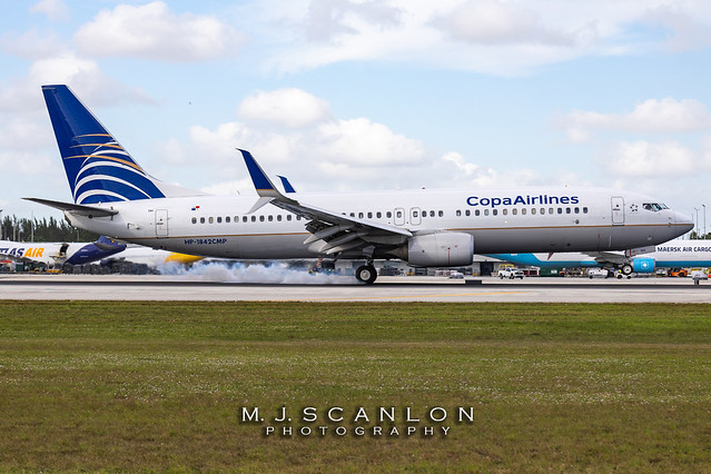 HP-1842CMP Copa Airlines | Boeing 737-8V3(WL) | Miami International Airport