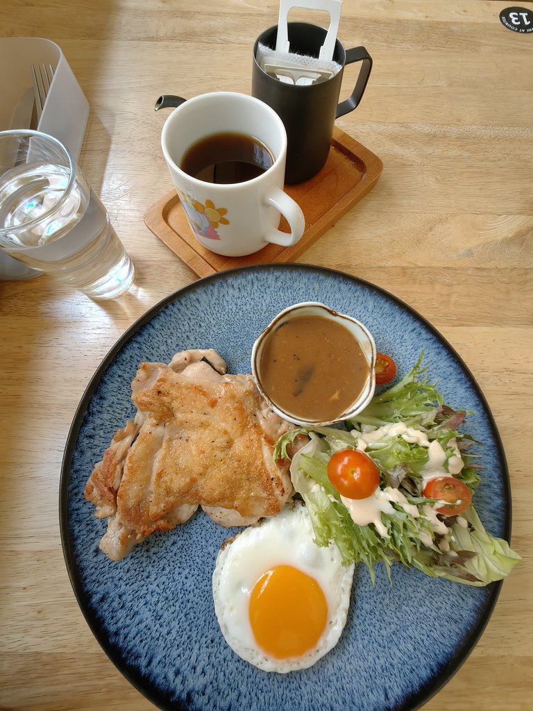 雞扒 Chicken Chop rm$21 & 滴漏式咖啡 Drip Coffee rm$6 @ Buranchi Puchong Bandar Puteri