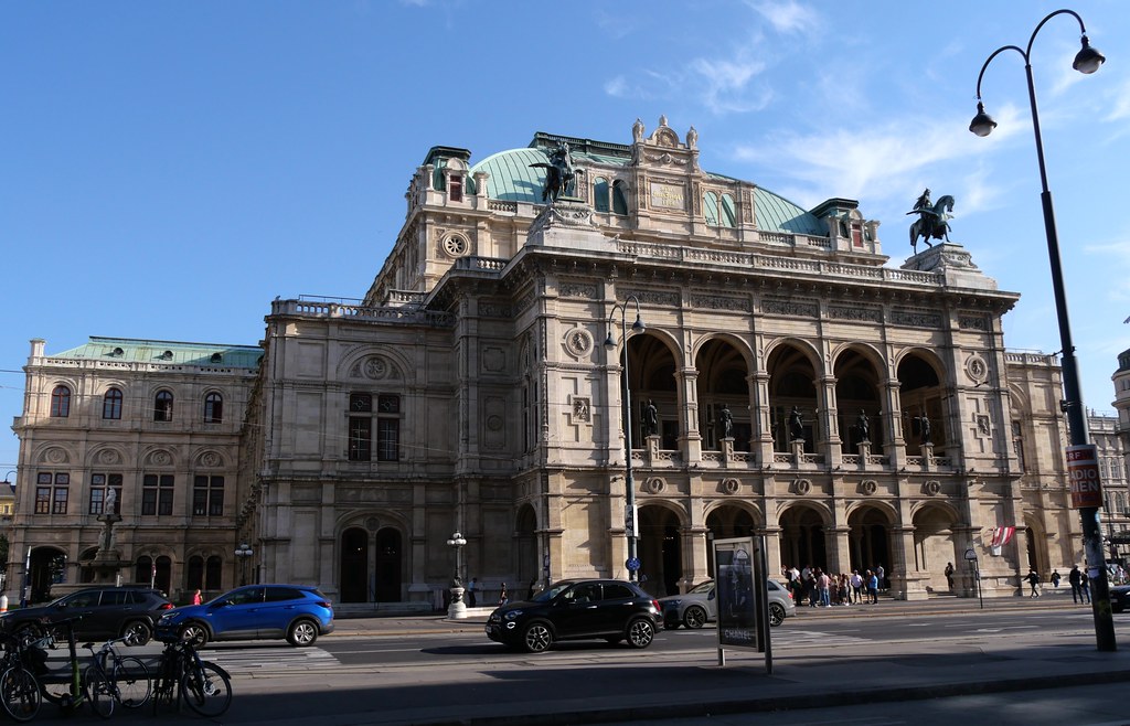 Opéra d'Etat (Staatsoper), 1861-1869, Opernring, Innere Stadt, Vienne, Autriche.