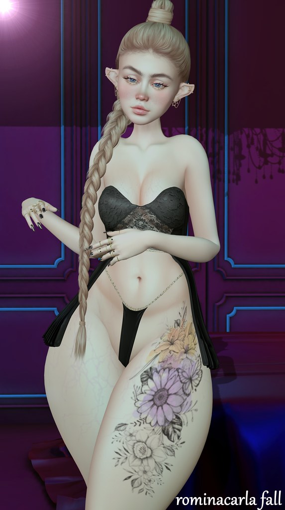 MESSINA STORE - SHAPE SOFIA BRIANNON, LooKatMe - Top & Panties Molly & AVAgirl - Tattoo Left Upper Leg No.1 - SWANK EVENT MARCH