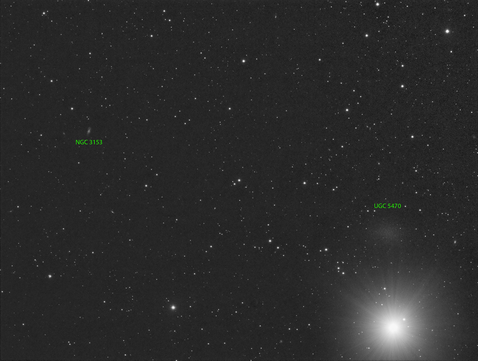 NGC 3153 - Luminance