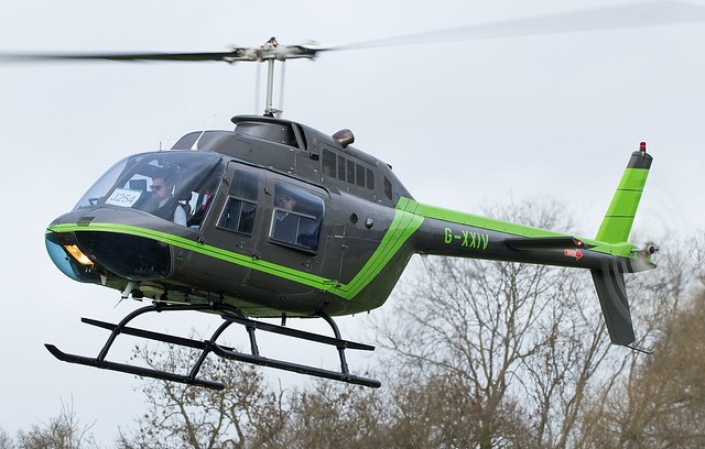 G-XXIV | Agusta-Bell 206B JetRanger II | Cheltenham Racecourse | Gloucestershire