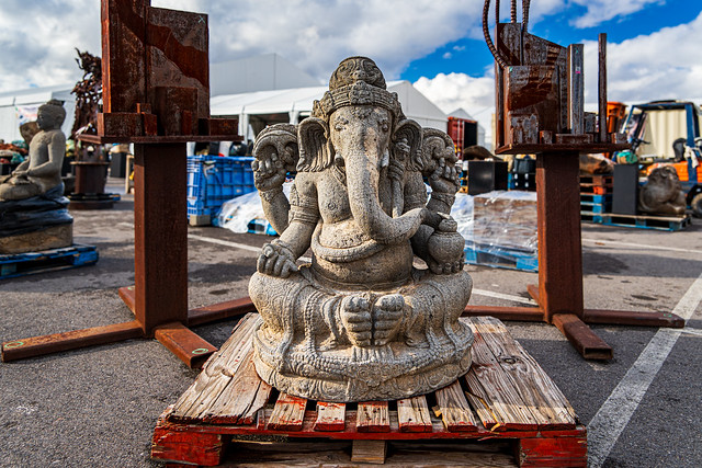 Ganesha - Kino Sports Complex - Tucson Gem, Mineral and Fossil Showcase