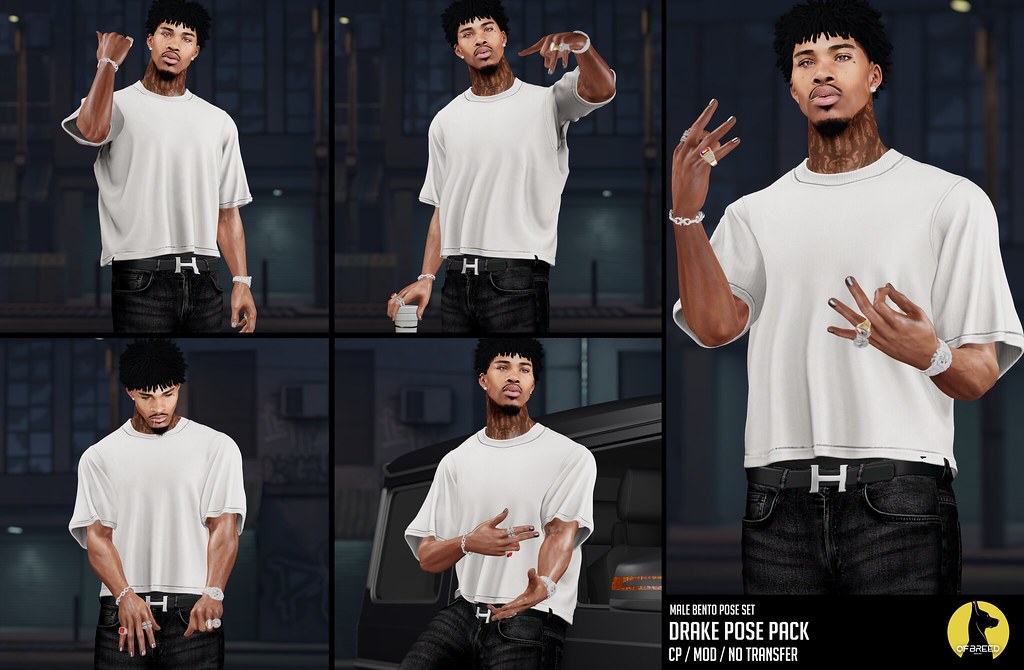 New Release 🔥 Drake Pose Pack in Marketplace