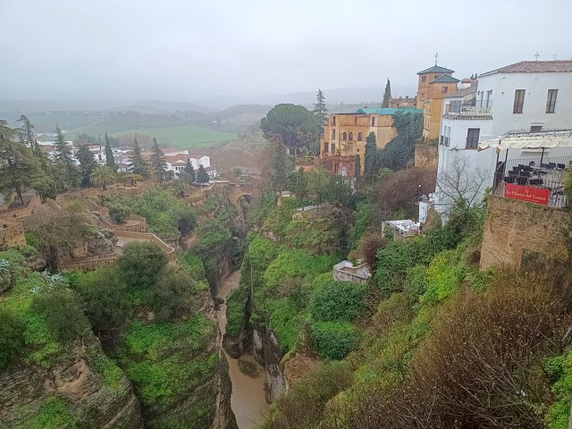 Spain - Andalusia - Ronda - Chasm - Guadalevín river