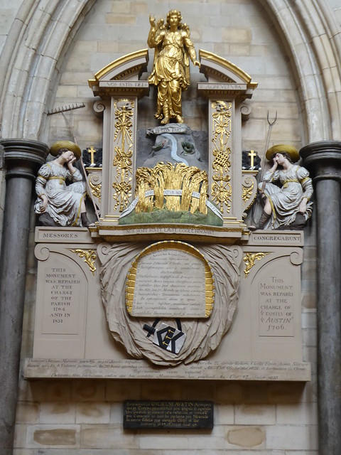 Austin Monument, Southwark Cathedral