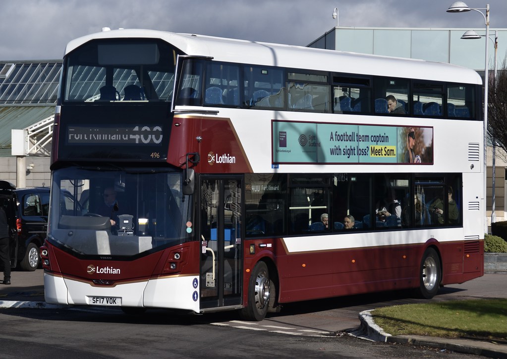 Lothian Buses 496 (SF17VOK)