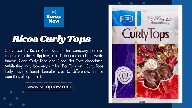How do Ricoa Curly Tops compare to other chocolate snacks?