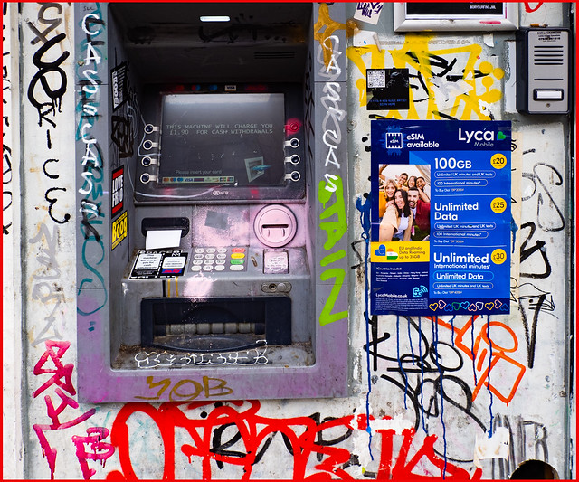 Do not use this cash machine if you suspect that it may have been interfered with…!