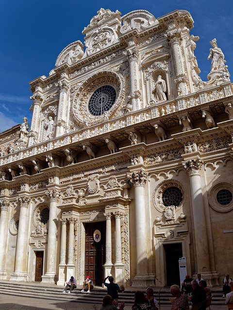 La basilica di Santa Croce, Lecce