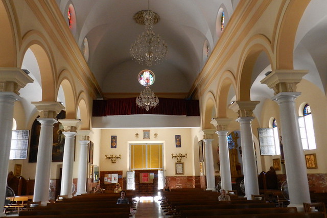 nave central Iglesia de Nuestra Señora del Rosario Fuengirola Malaga 12