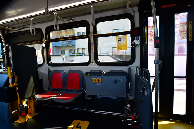 Inside the new Gillig Battery Electric Bus of Everett Transit