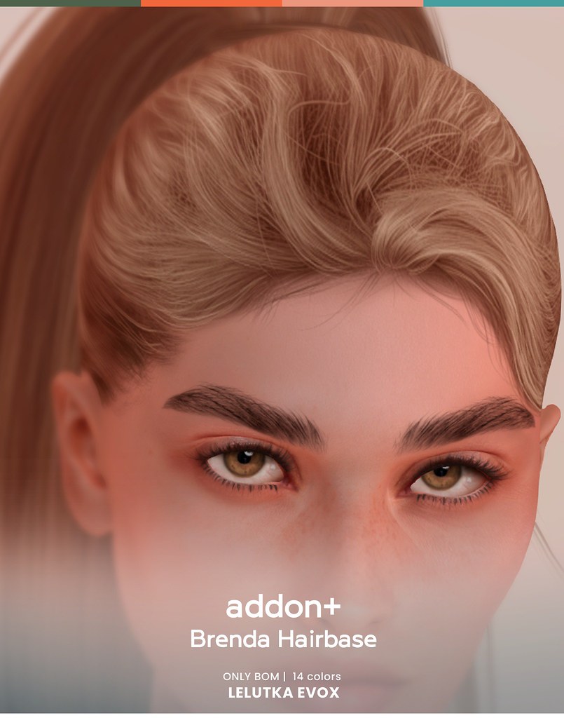 Addon+ – Brenda Hairbase @ ｅｑｕａｌ１０