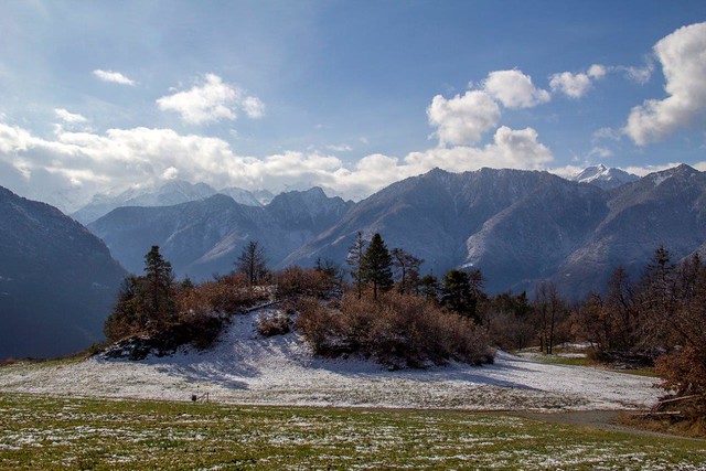 25 Febbraio 2024 - Valle d'Aosta, Val d'Ayas: Lago di Villa - Col D'Arlaz: Challand Art